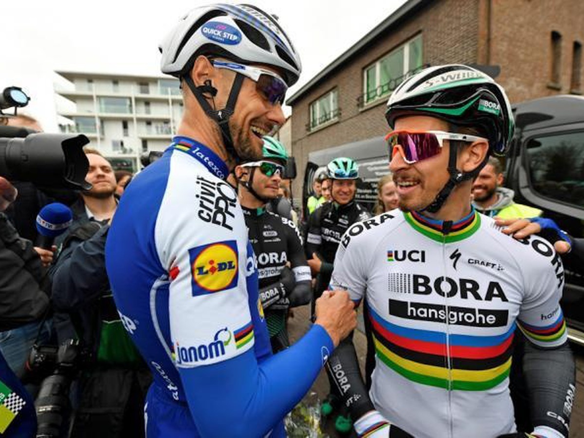 Tom Boonen a Peter Sagan