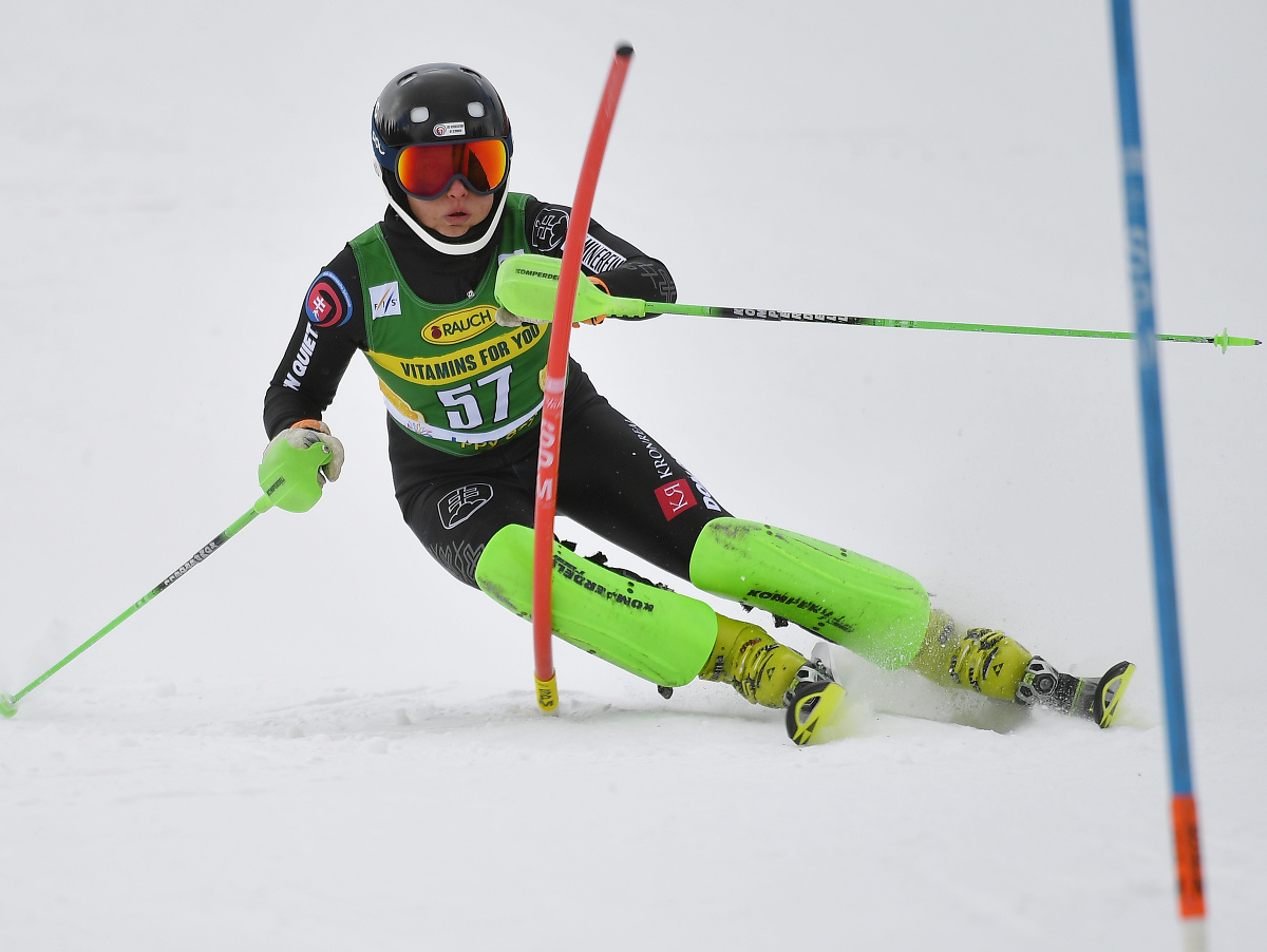 Slovenská lyžiarka Petra Hromcová