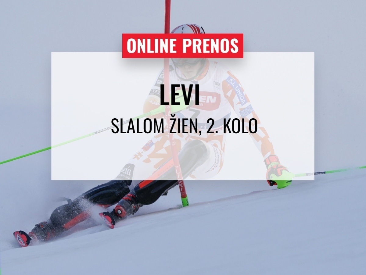 Petra Vlhová v prvom kole slalomu v Levi