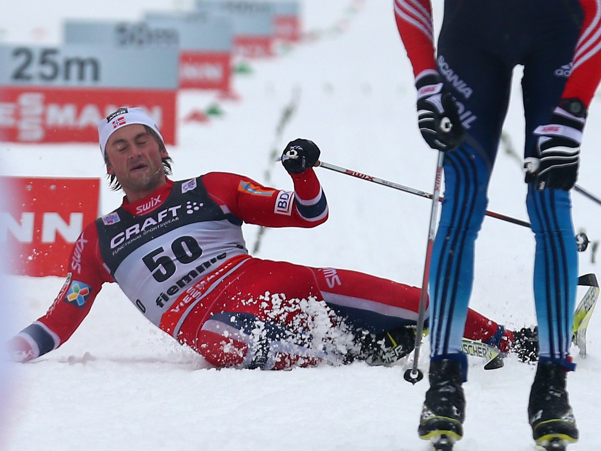 Petter Northug po víťazstve na pretekoch Tour de Ski