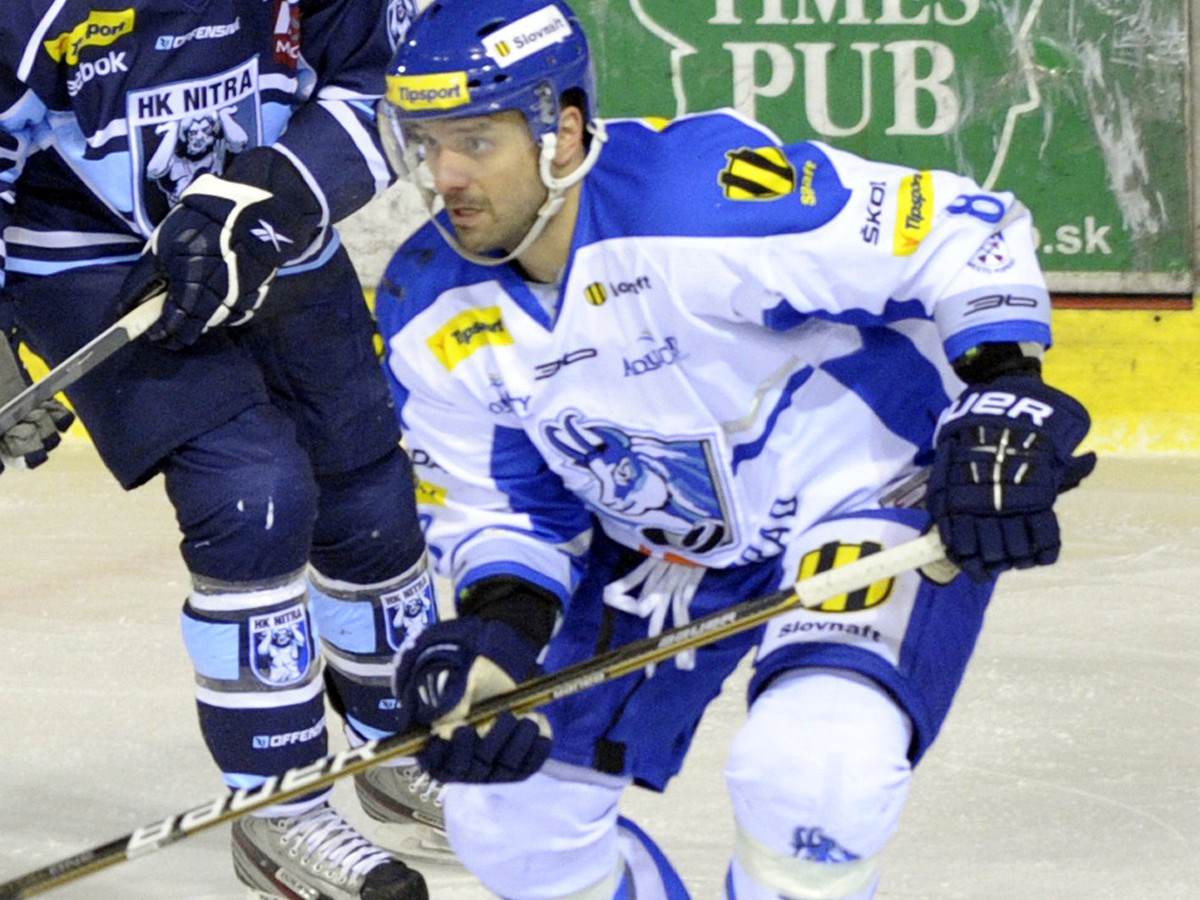 Marcel Šterbák v drese HK Poprad