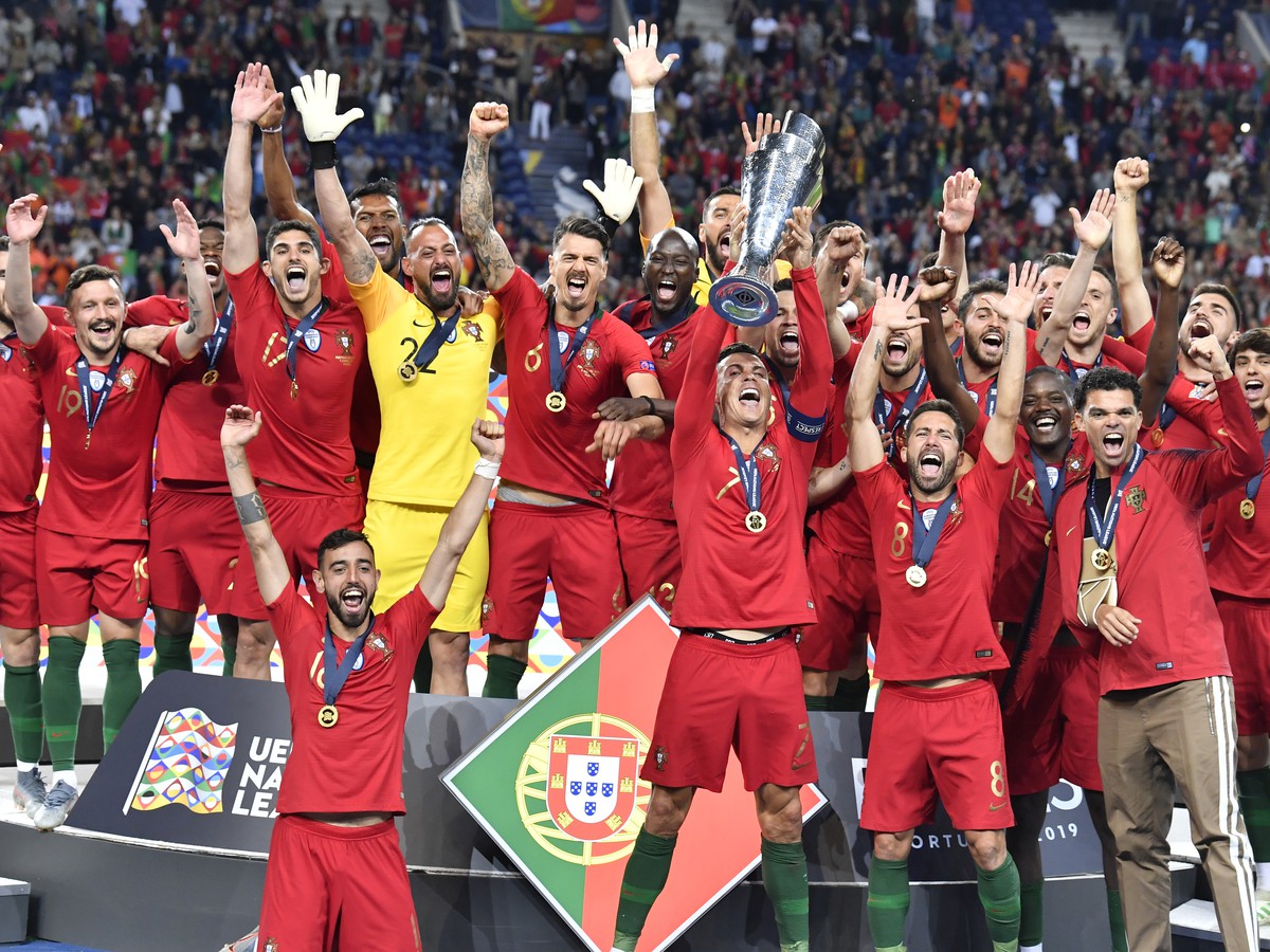 Portugalsko oslavuje triumf v Lige národov