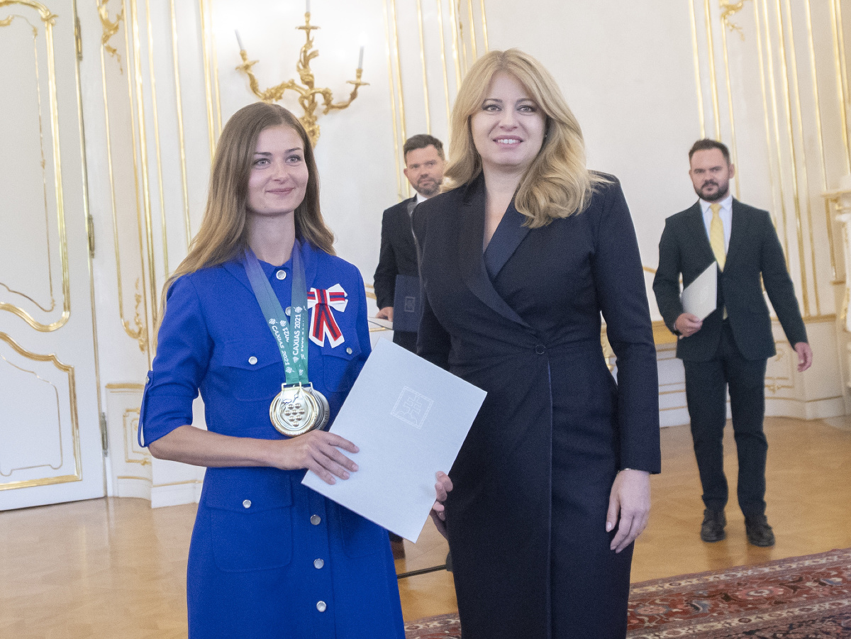 Prezidentka prijala deaflympionikov, ktorí v Brazílii získali päť medailí