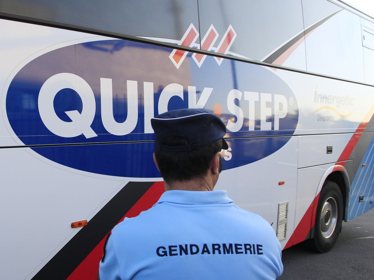 Autobus tímu Quick Step