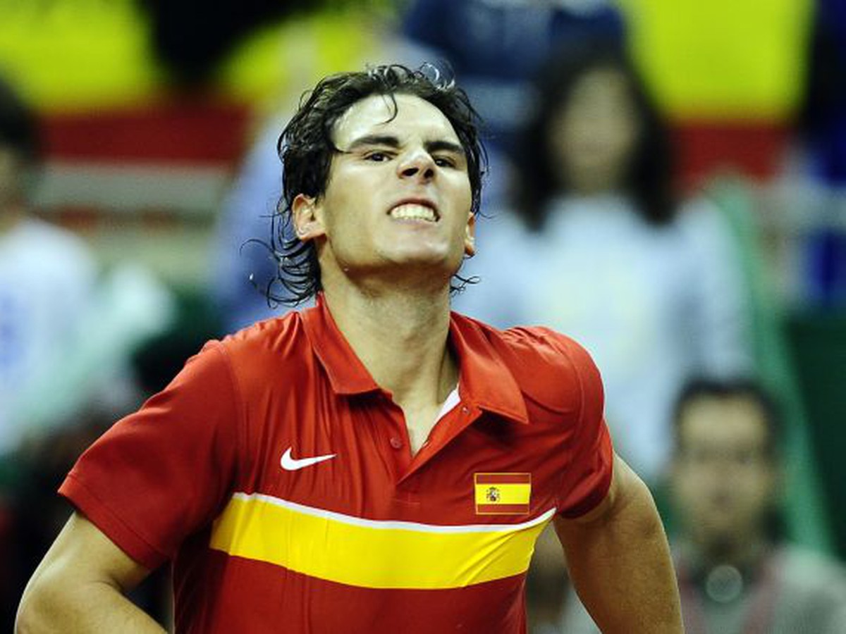 Rafael Nadal po prvej výhre