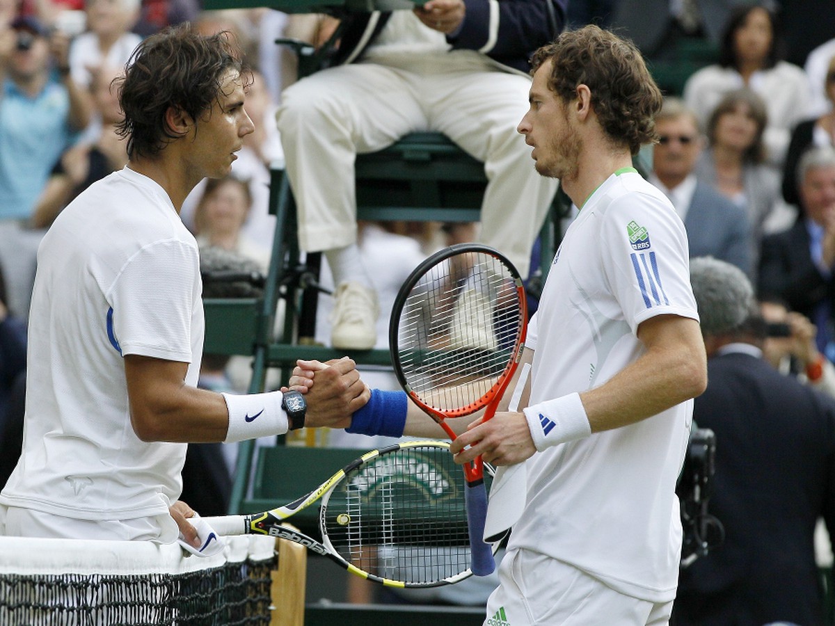 Rafael Nadal a Andy Murray