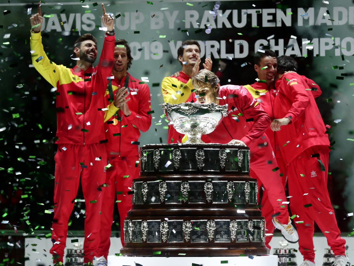 Víťazné oslavy Španielska po zisku trofeje
