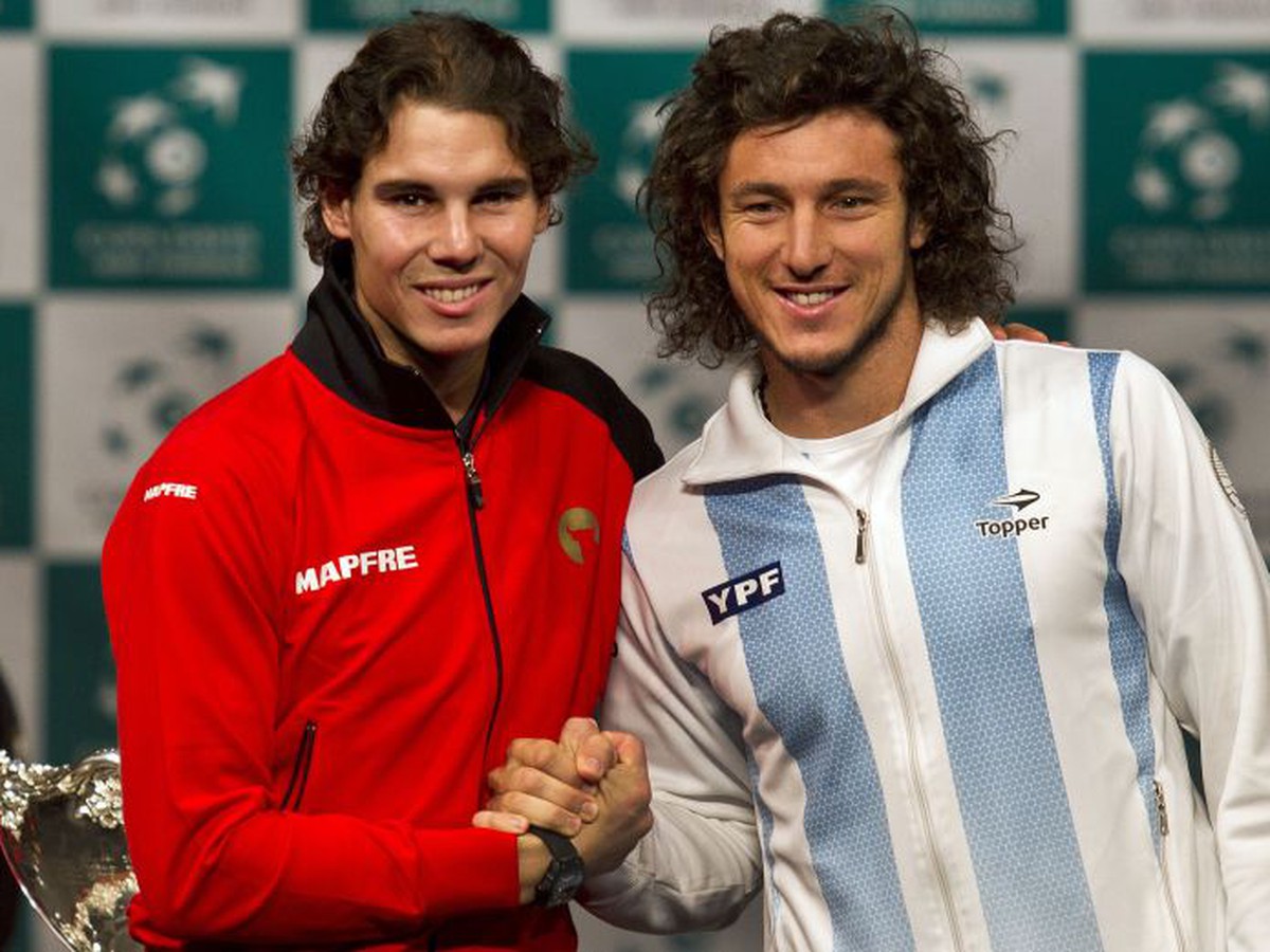 Rafael Nadal a Juan Monaco