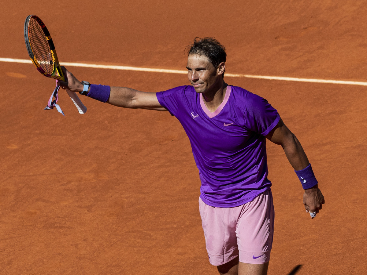 Na snímke španielsky tenista Rafael Nadal