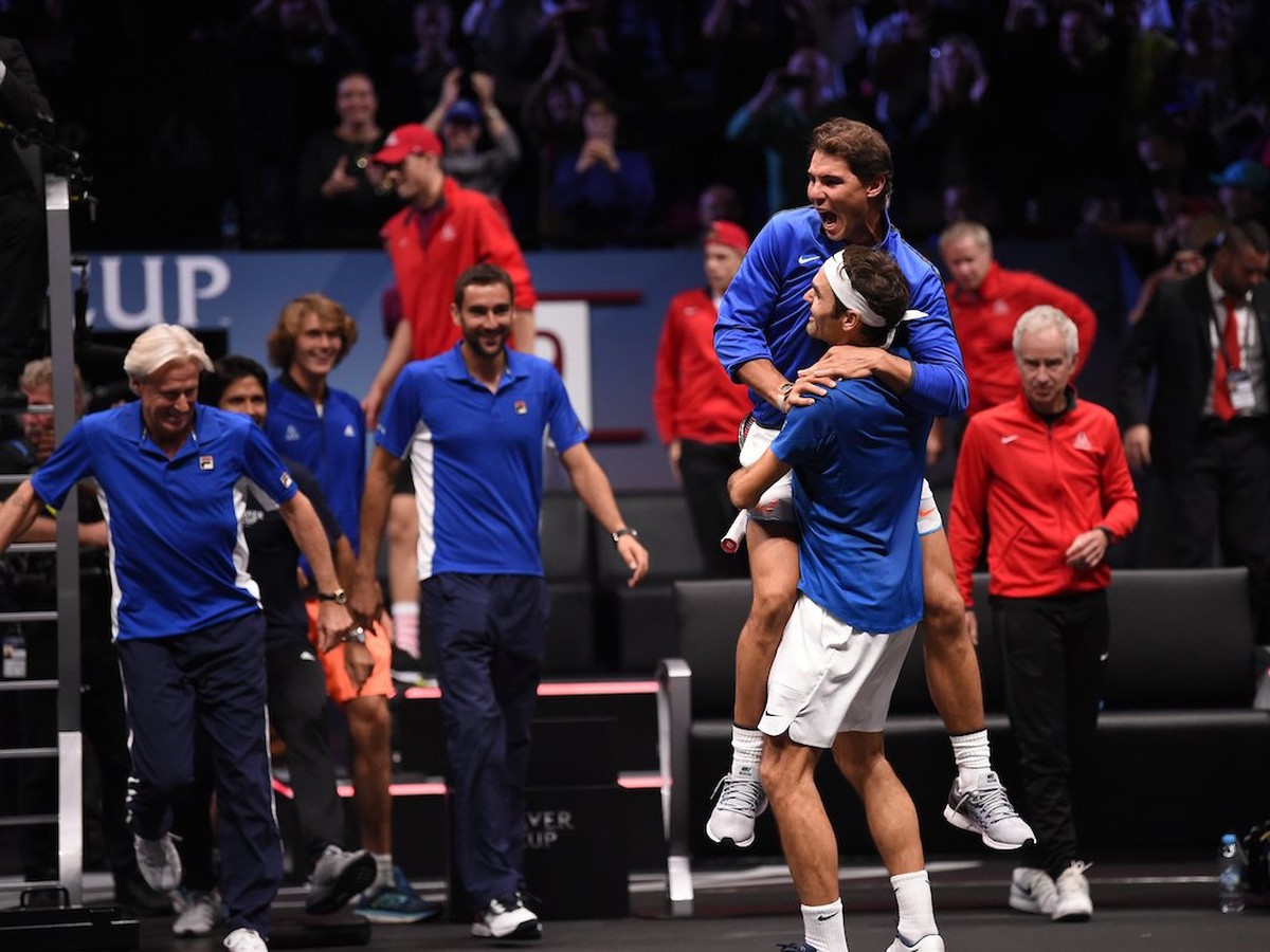 Záverečná radosť Federera s Nadalom