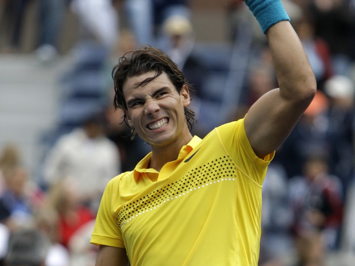 Rafael Nadal po postupe do semifinále US Open
