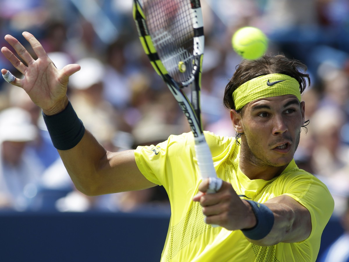 Rafael Nadal a jeho víťazná radosť
