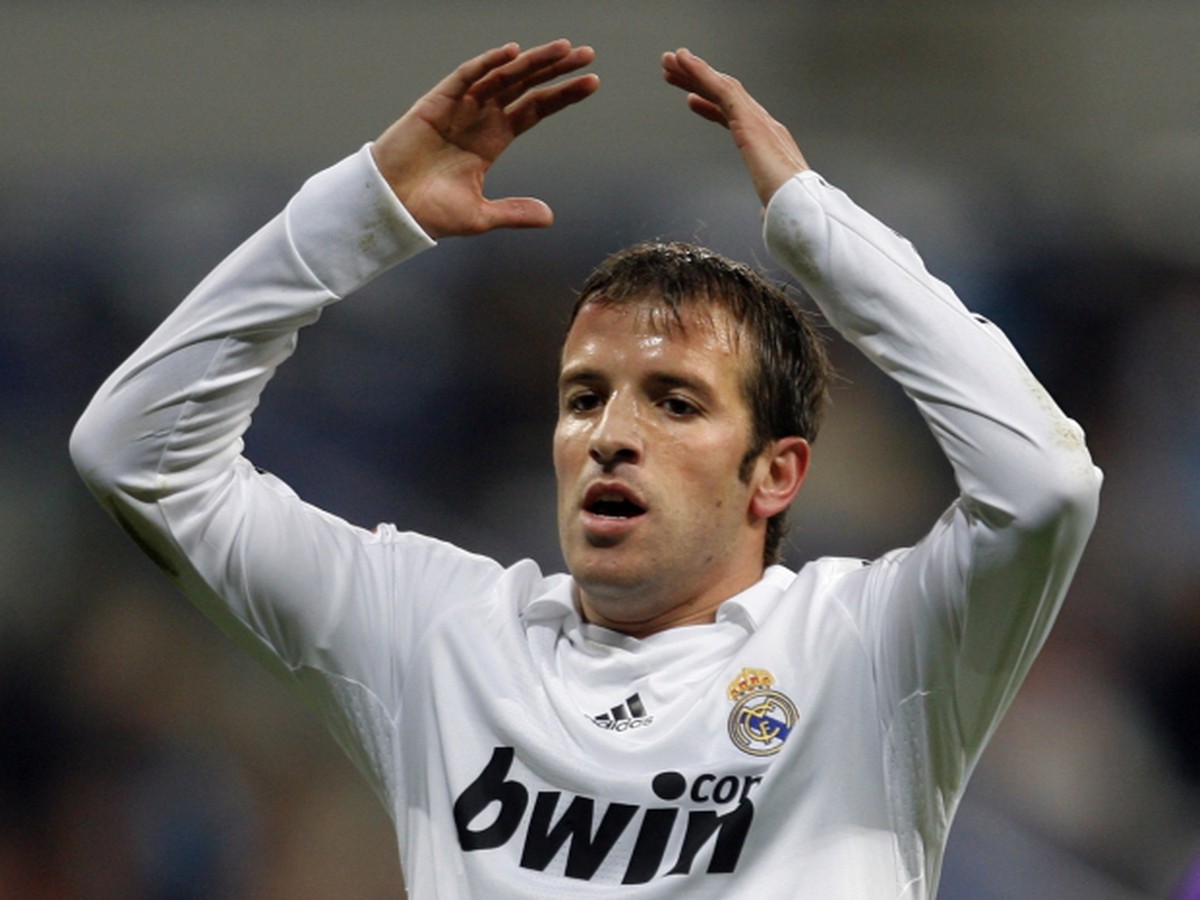 V drese Realu: Rafael Van der Vaart 