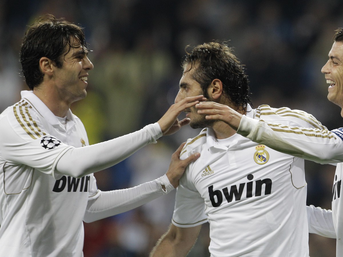 Kaká, Hamit Altintop a Cristiano Ronaldo