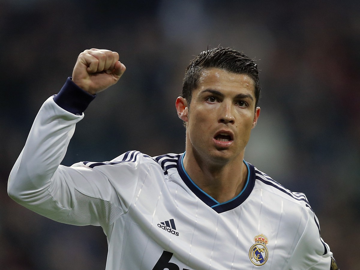 Cristiano Ronaldo a jeho gólová radosť