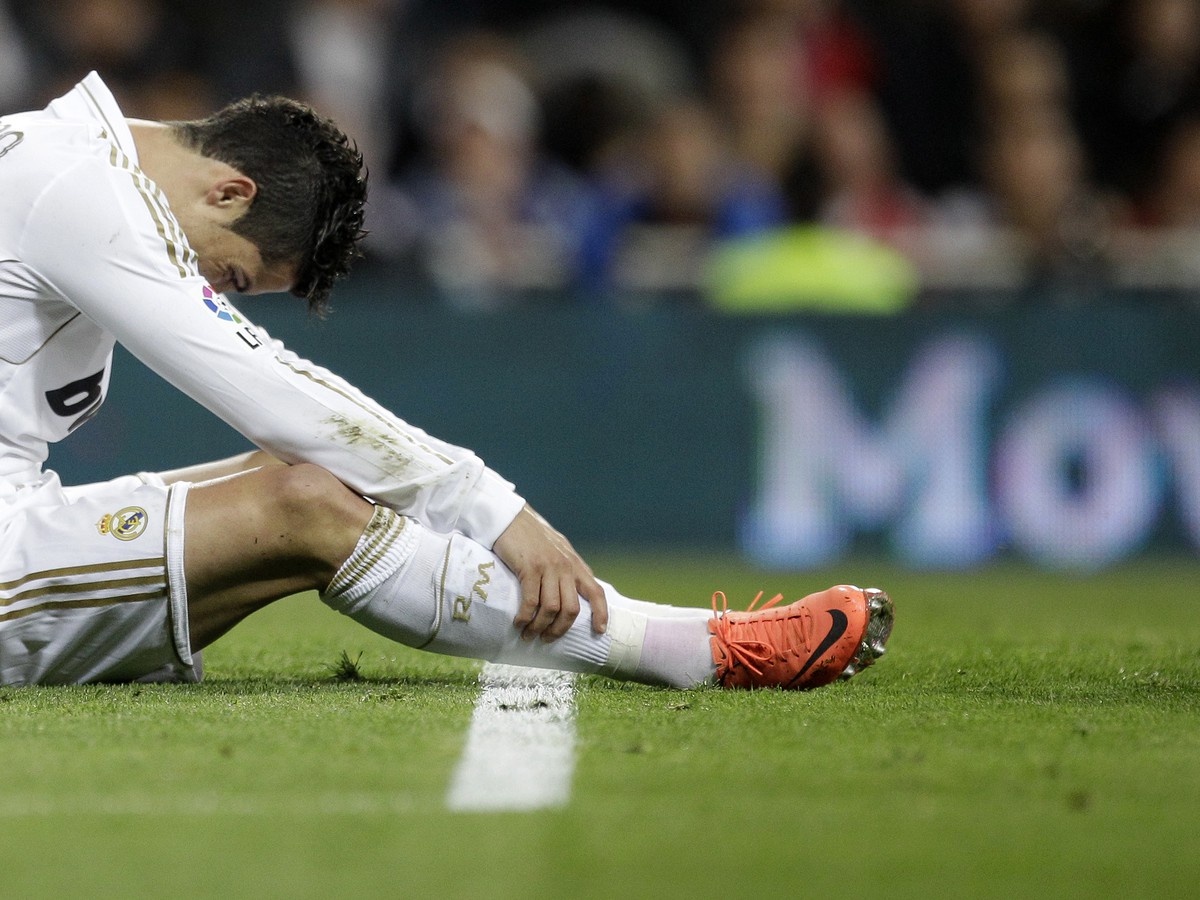 Sklamaný Cristiano Ronaldo 
