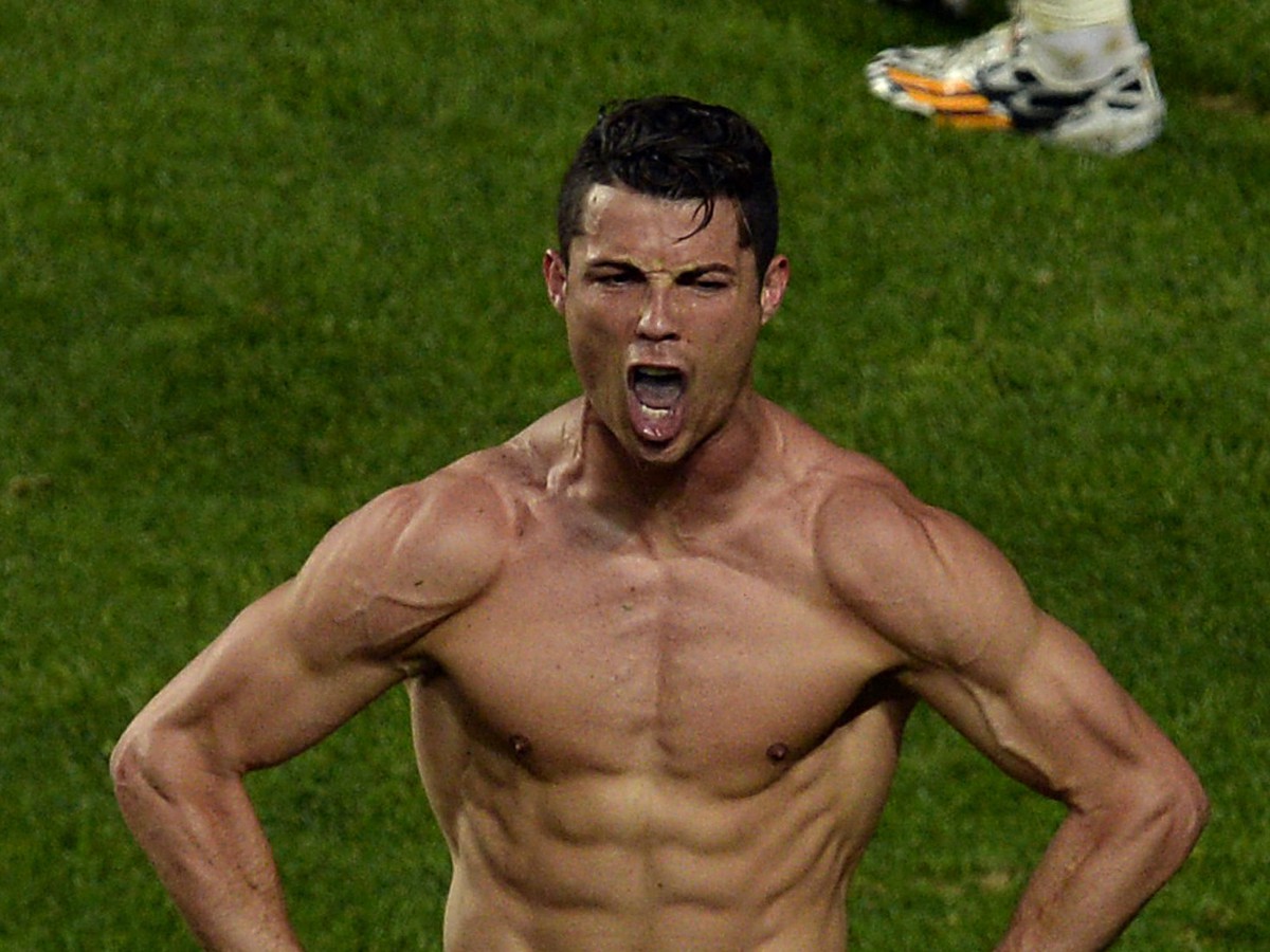 Cristiano Ronaldo po štvrtom góle Realu