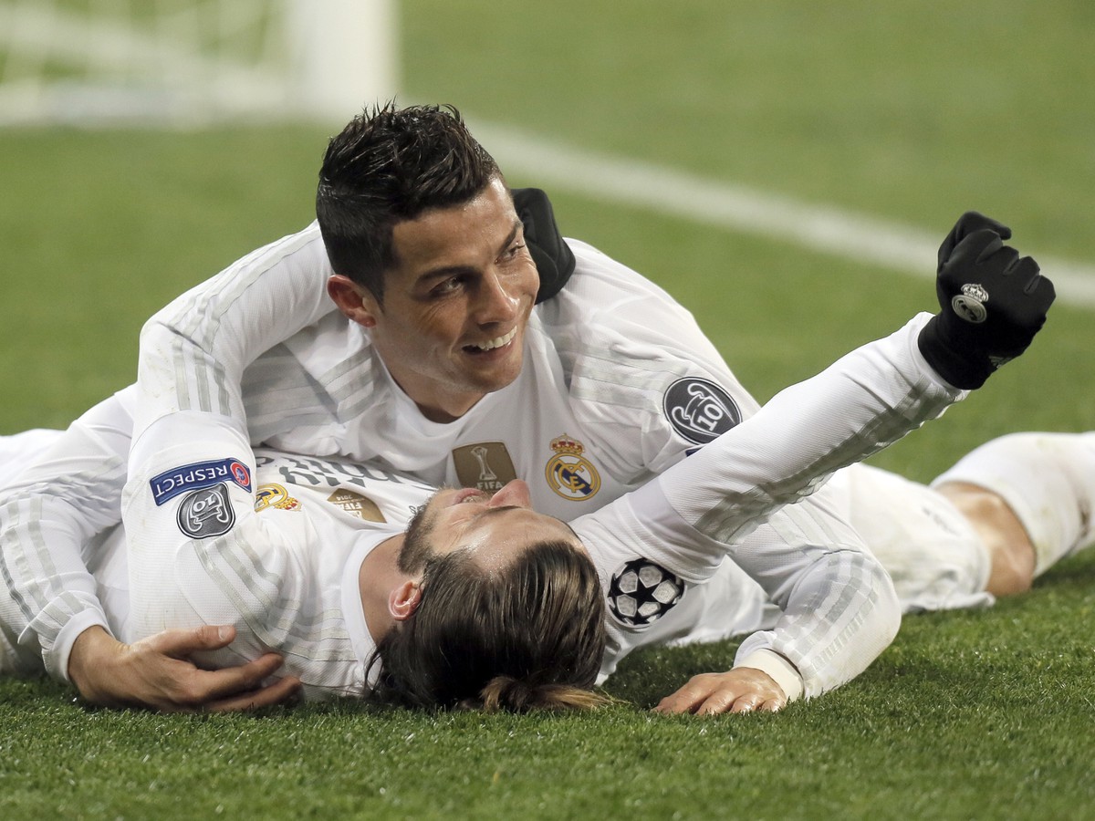 Cristiano Ronaldo a Gareth Bale sa tešia z gólu