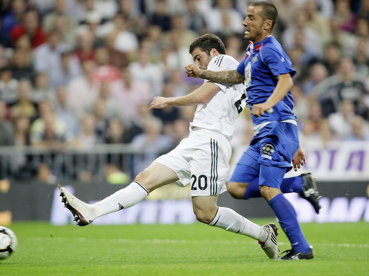 Gonzalo Higuain skóruje do siete Getafe
