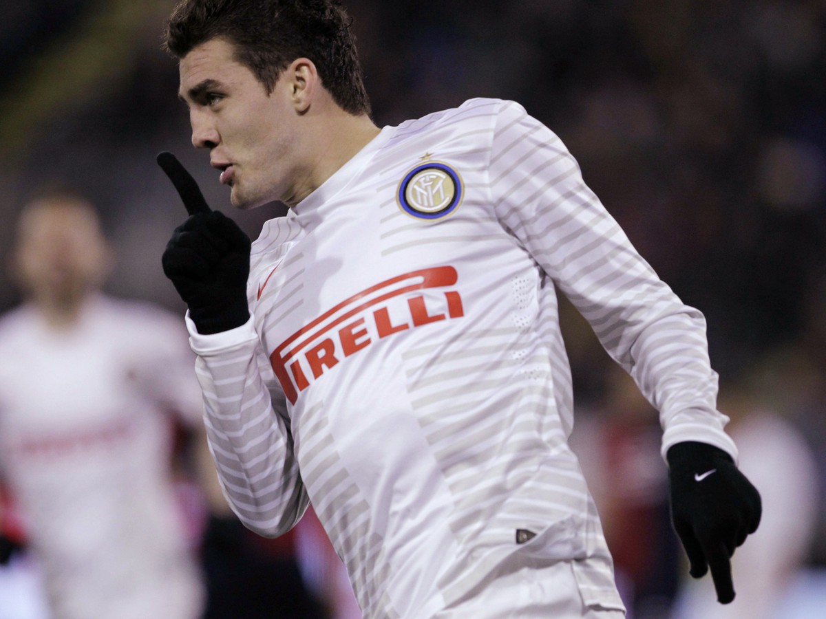 Mateo Kovačič v drese Interu Miláno