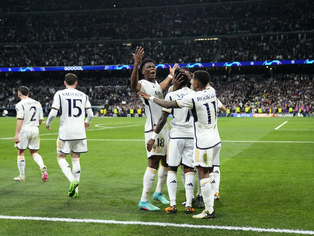 Gólová radosť futbalistov Realu Madrid