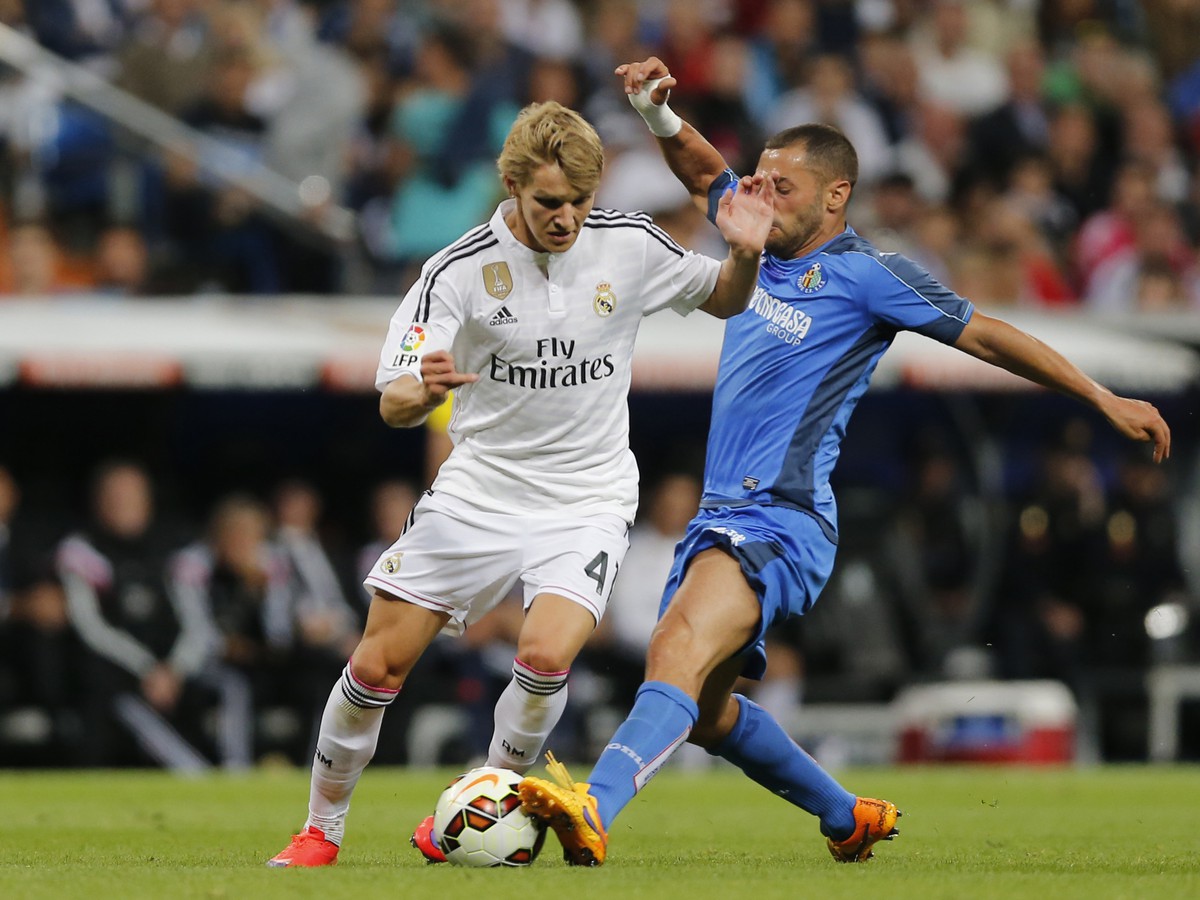 Martin Odegaard si debut za Real užíval
