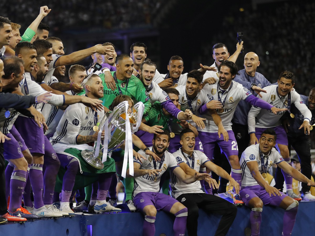 Real Madrid oslavuje triumf v Lige Majstrov