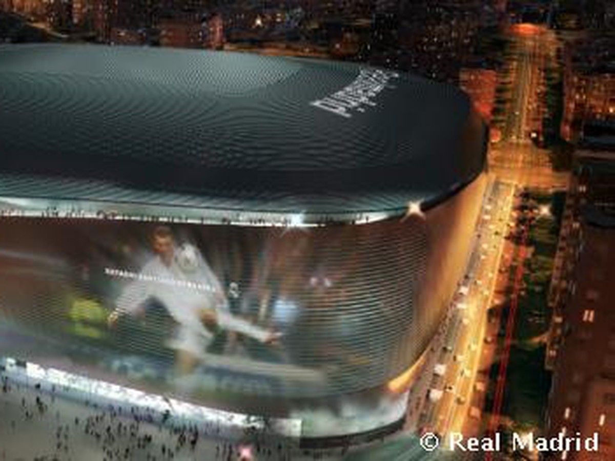 Štadión Santiaga Bernabéua v novom šate