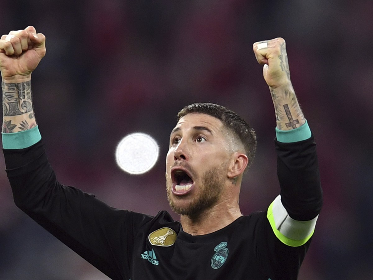 Sergio Ramos sa raduje z víťazstva nad Bayernom
