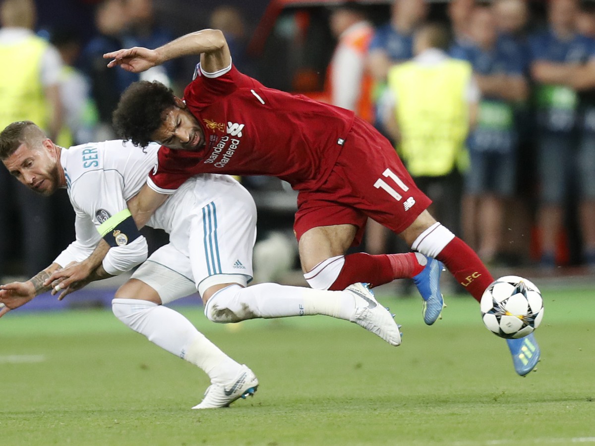 Salah sa zranil po súboji s Ramosom