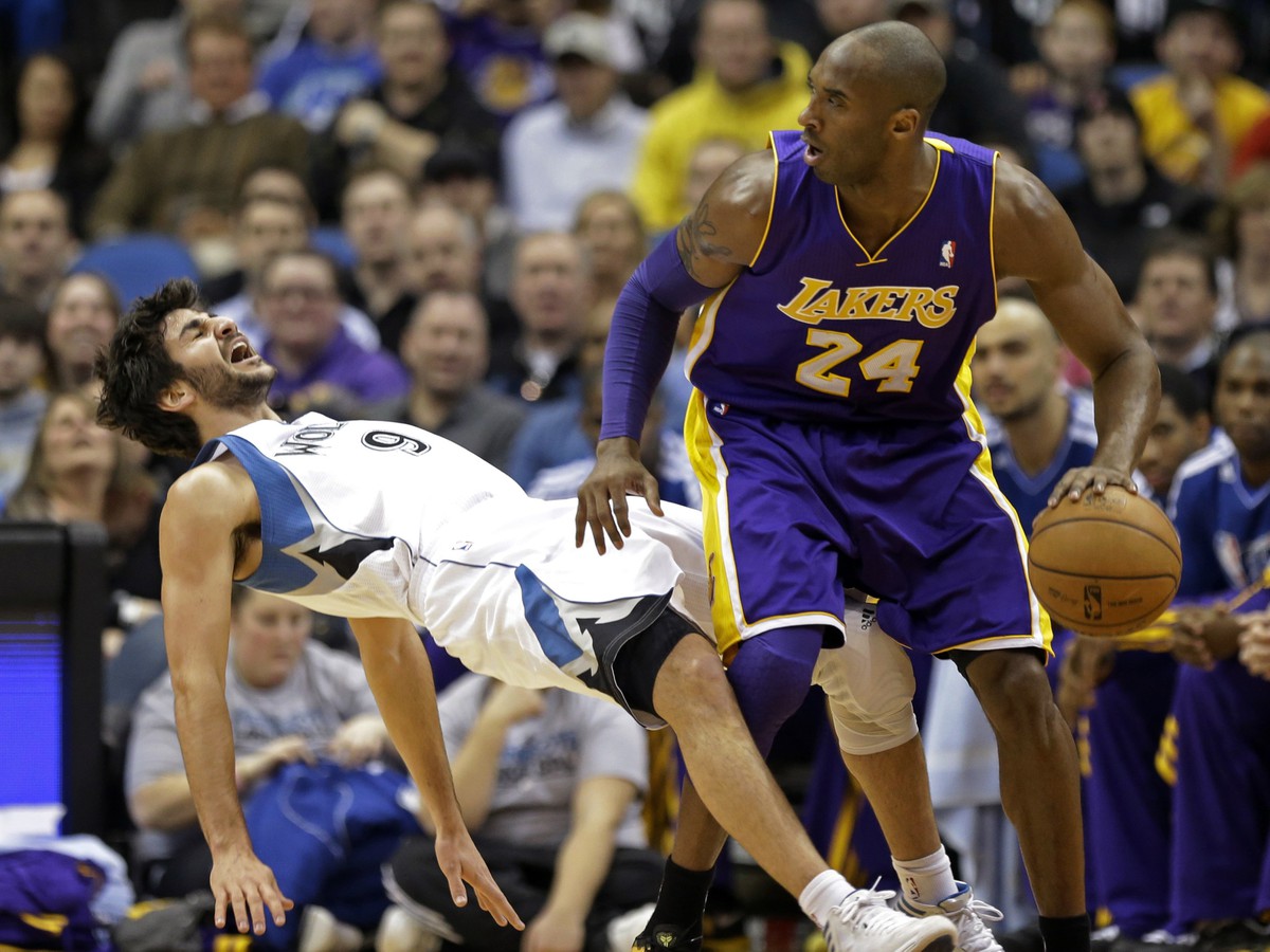 Ricky Rubio a Kobe Bryant