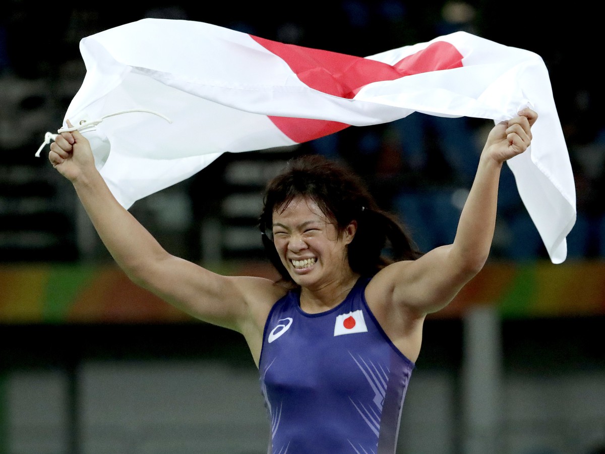 Risako Kawaiová sa teší z olympijského zlata