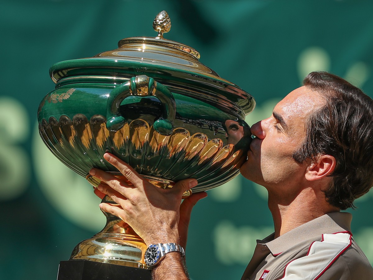 Roger Federer vyhral desiaty raz turnaj v Halle