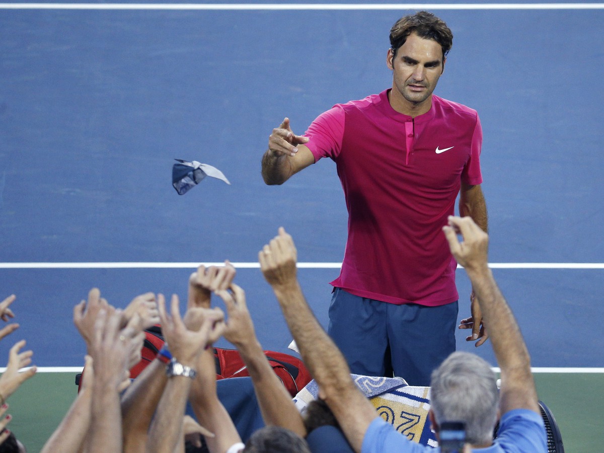 Roger Federer po víťazstve nad Lópezom