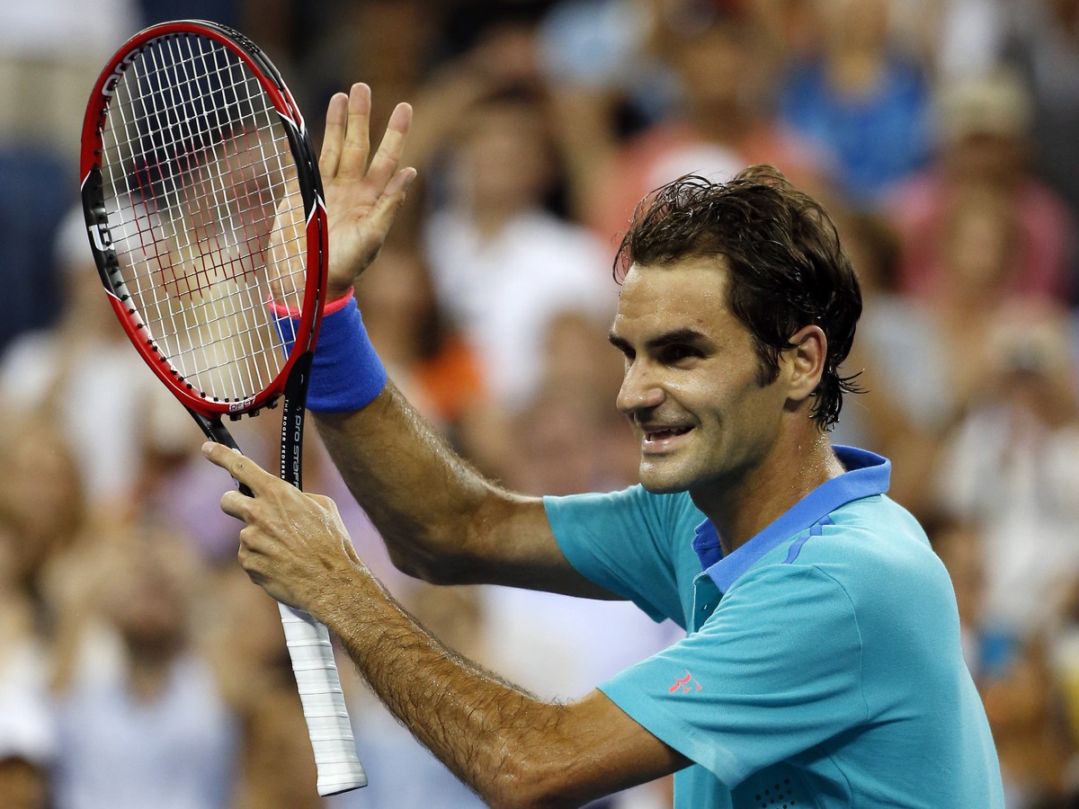Roger Federer po víťazstve v 3. kole US Open