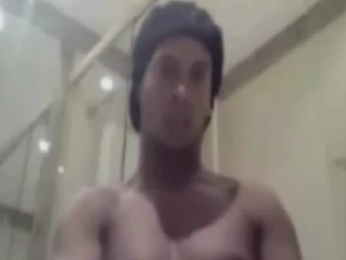 Ronaldinho pred webkamerou