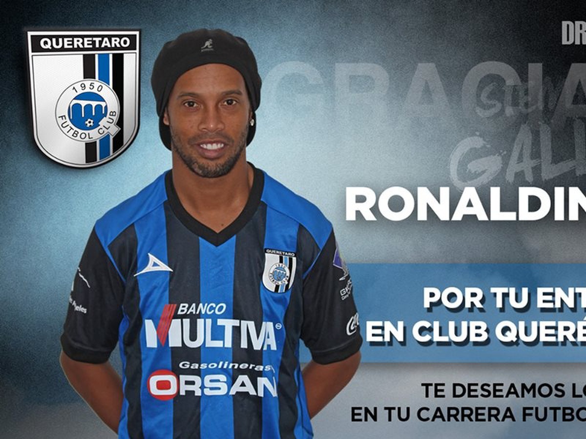 Ronaldinho ukončil svoje pôsobenie v mexickom tíme Querétaro F.C.