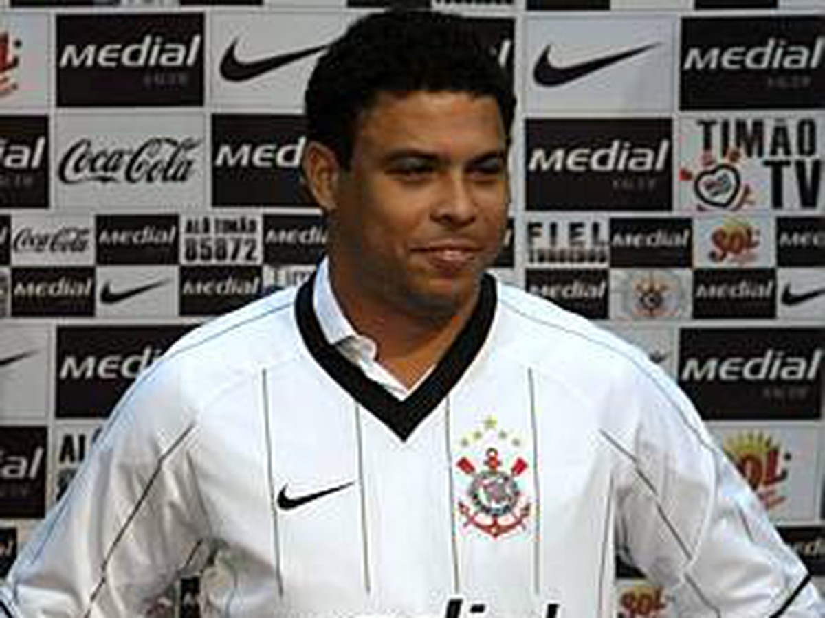 Ronaldo v drese Corinthians