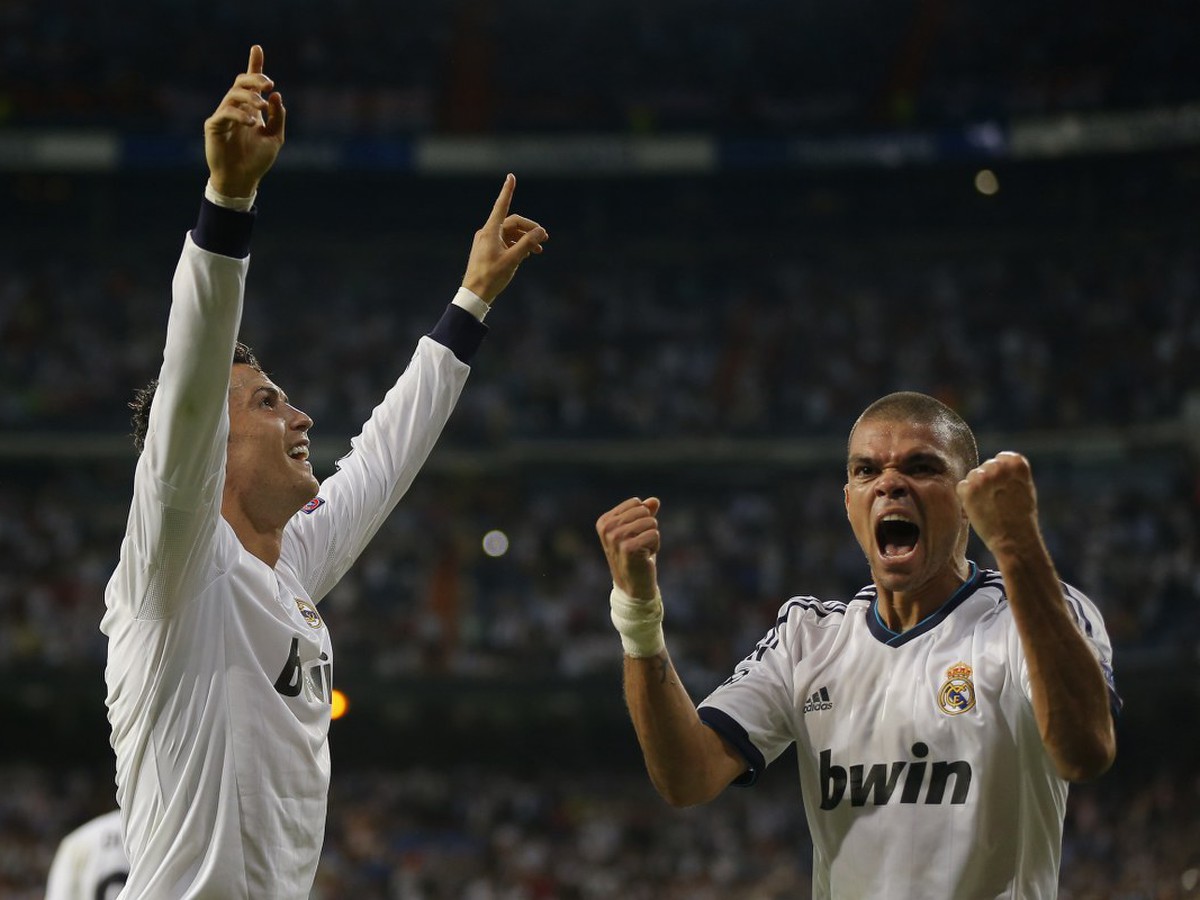 Ronaldo a Pepe