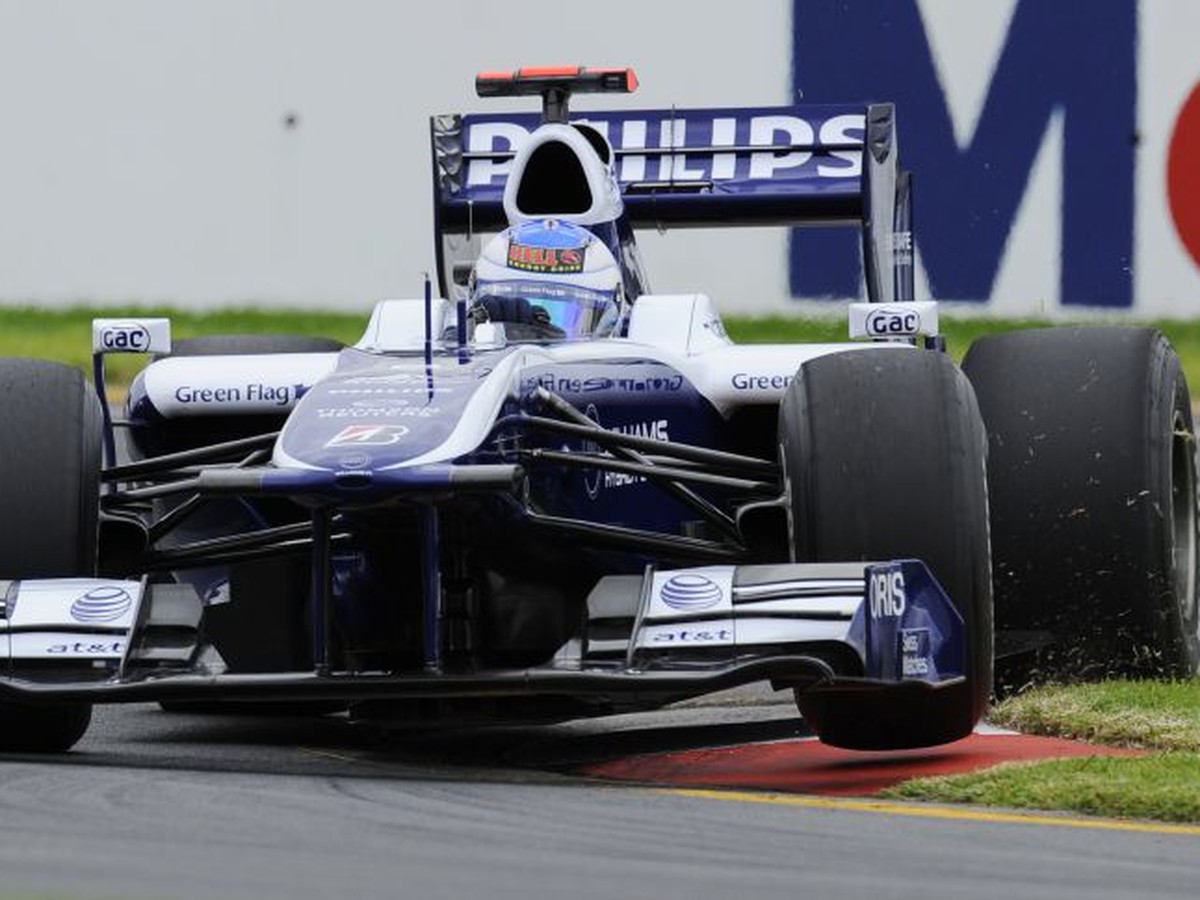 Monopost Williams a Rubens Barrichello