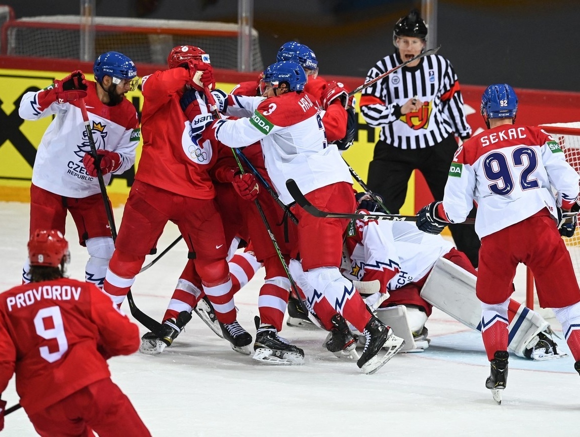 Чемпионат хоккея россия чехия
