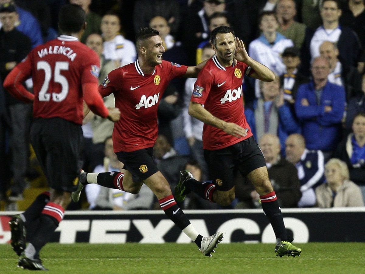 Ryan Giggs skóroval