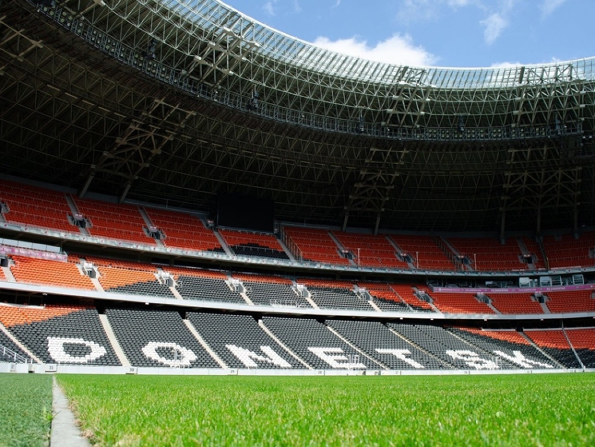 Štadión ukrajinského futbalového klubu Šachtar Doneck