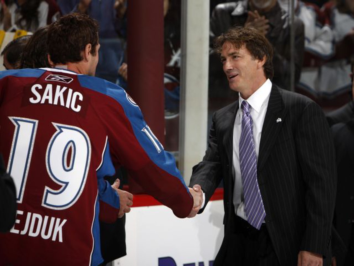 Joe Sakic zažil neopakovateľný večer