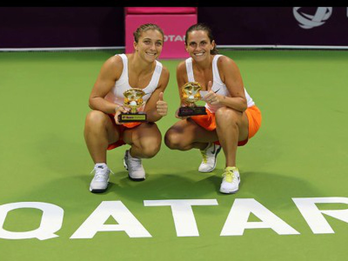 Sara Erraniová a Roberta Vinciová