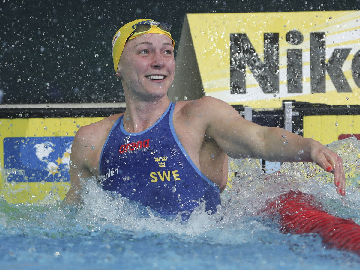 Švédska plavkyňa Sarah Sjöströmová 