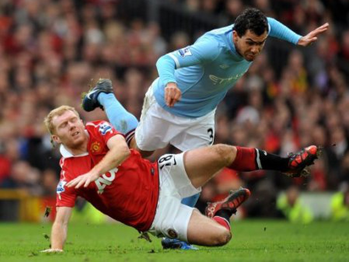 Paul Scholes a Carlos Tévez ako súperi