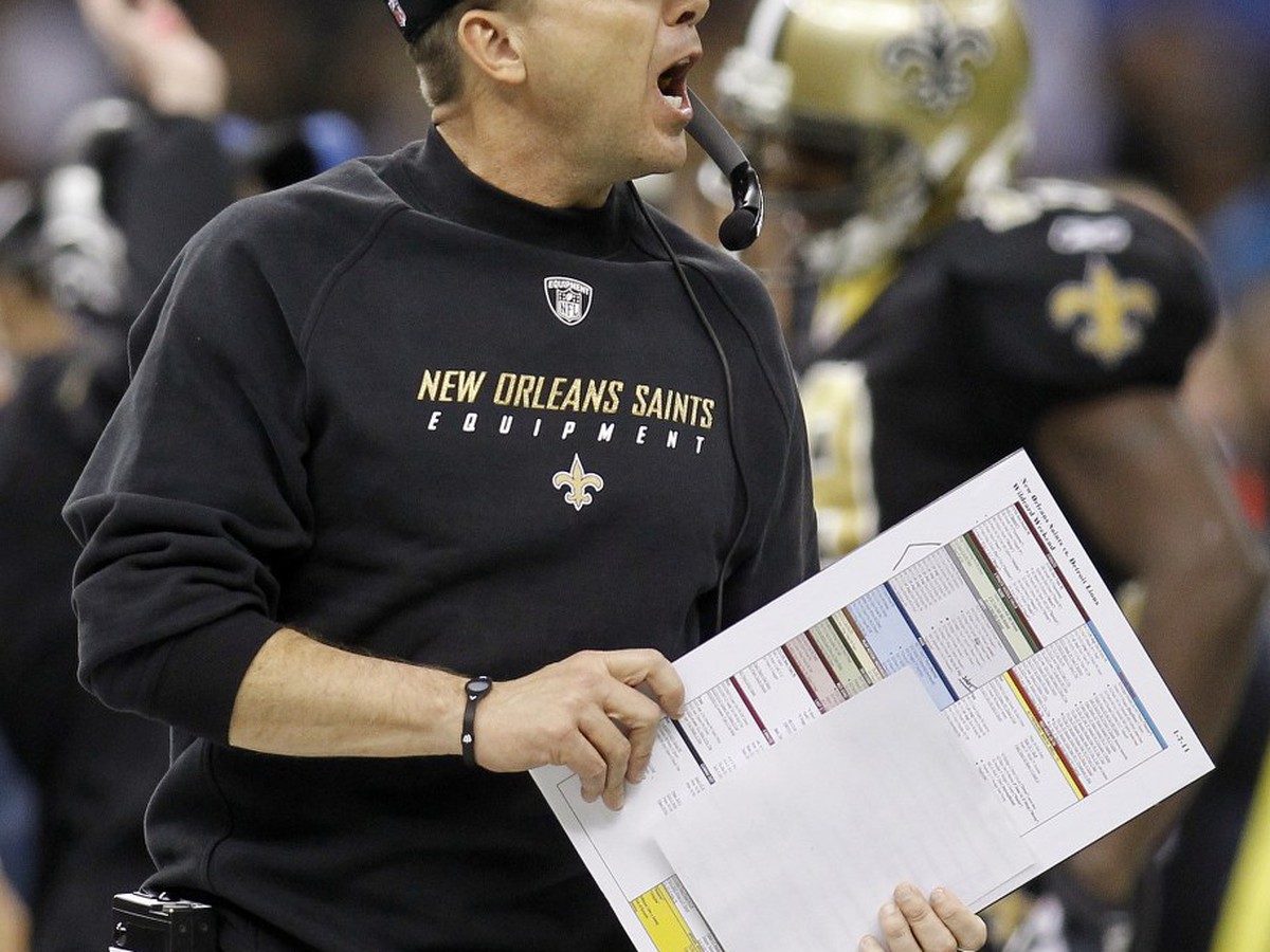 Tréner Saints Sean Payton 