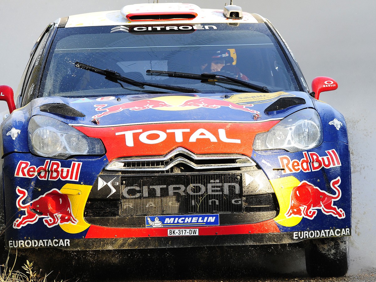 Sebastien Loeb a Daniel Elena na Citroene DS3