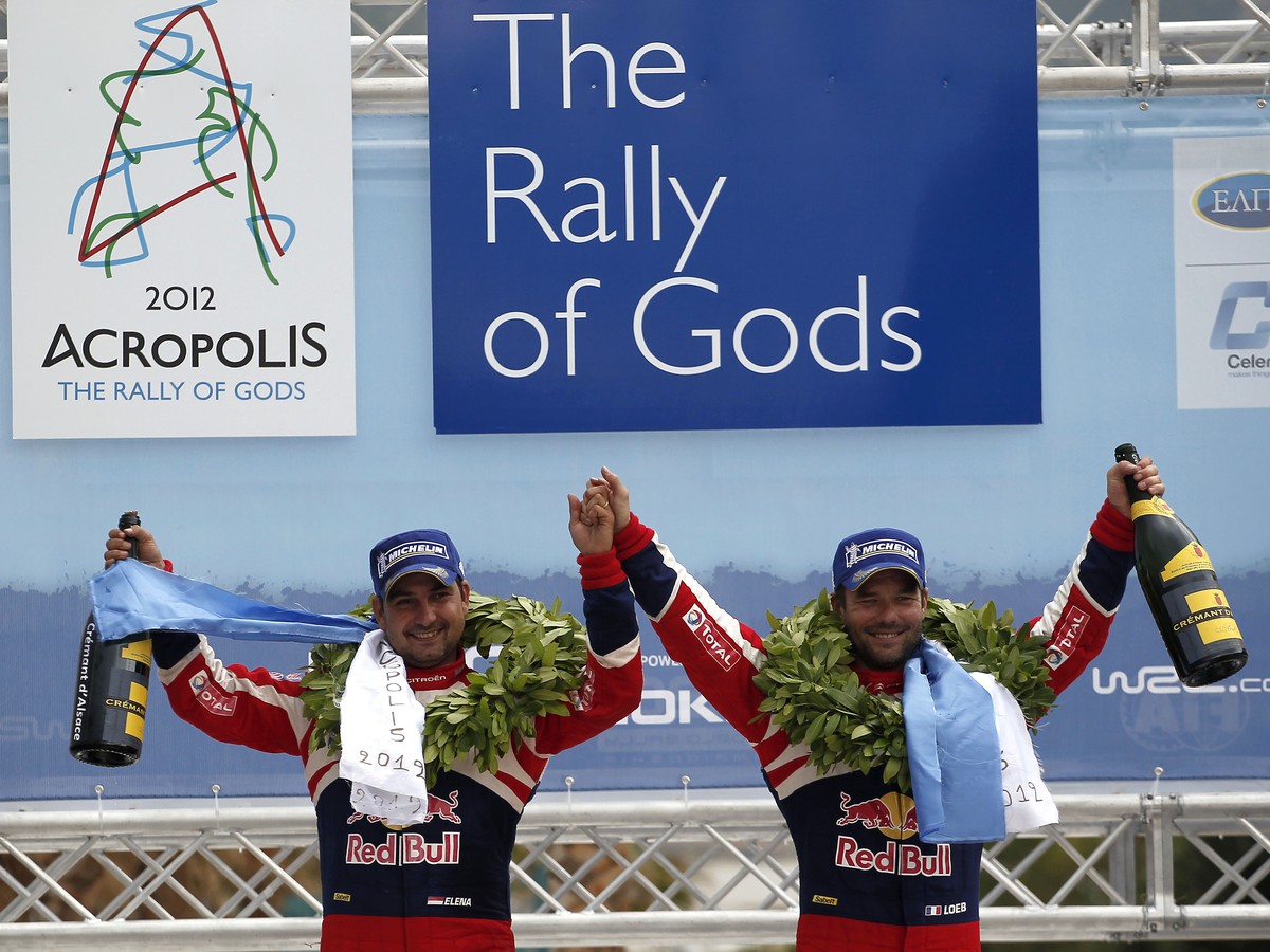 Sebastien Loeb a Daniel Elena